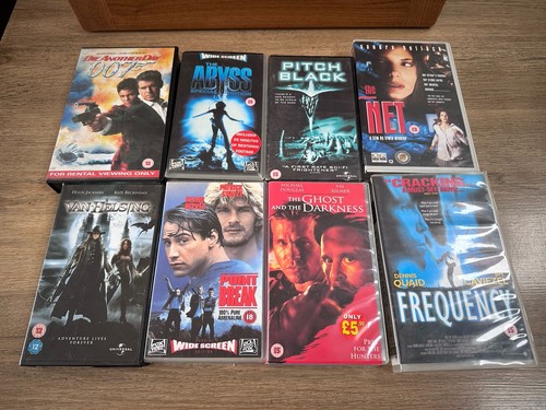 Vhs action sci bundle - action,