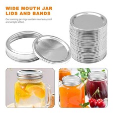 12pcs Mason Jar Lids and Rings