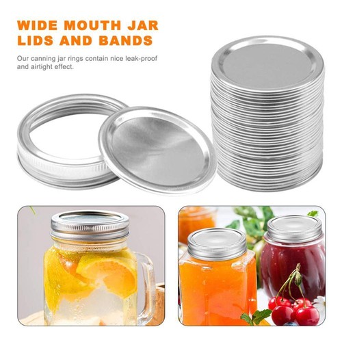 12pcs mason jar - lids, and