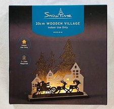 Snowtime LIGHT UP WOODEN