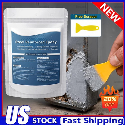 Steel reinforced epoxy - steel,