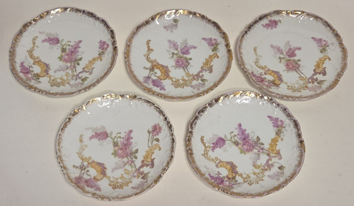 Antique limoges - (set, 5)