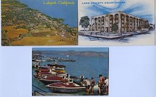 3 Vintage Chrome Lakeport