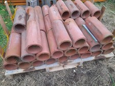 Vintage Clay/ Terracota Land Drainage Pipes**X 62 Total