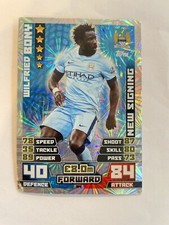 Wilfried Bony Manchester City New Signing 2014/15 PL Match Attax Extra #N4