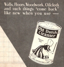 Antique 1919 Ad Old Dutch