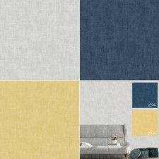 Linen Texture Wallpaper Grey