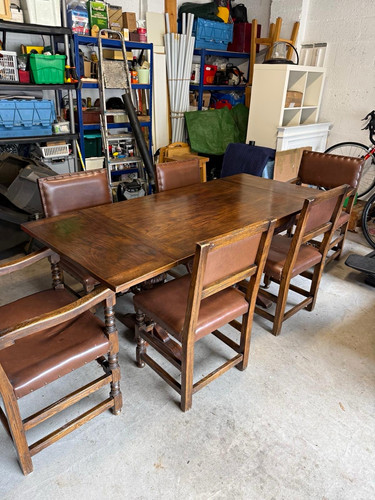 Carved wood rectangular dining - wood,