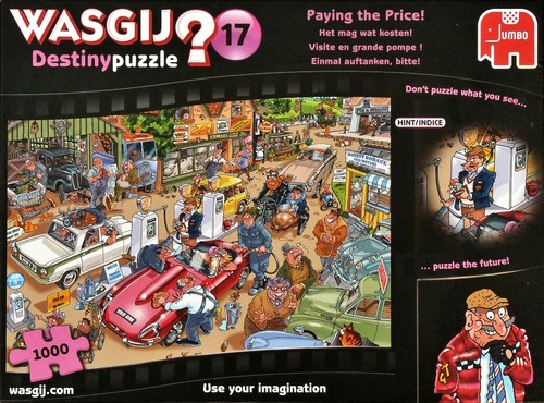 Wasgij 1000 piece jigsaw - piece,