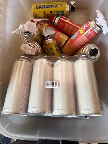 Camping butane gas - butane, a4