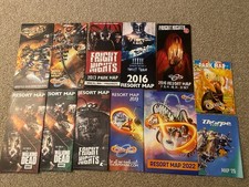 Thorpe Park Map Bundle of Resort Maps, Guides.