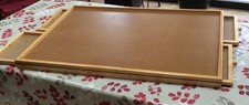 Wooden Jigsaw Puzzle Board with 4 Drawers