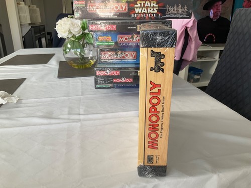 Monopoly nostalgia wooden - monopoly,