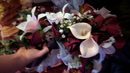 Fresh wedding bouquet - wedding,