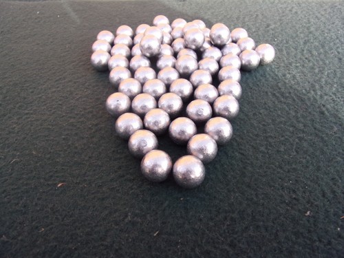100 14mm approx round - , lead