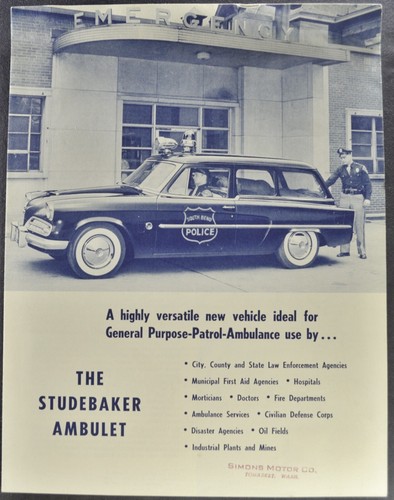 1955 studebaker ambulet - 1955,