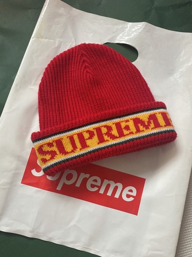 Authentic supreme red logo - supreme,