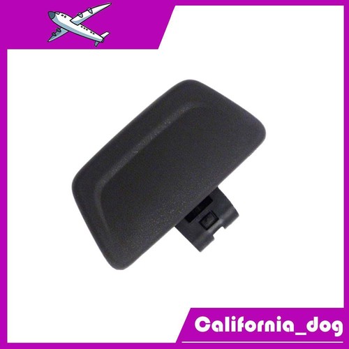 Black glove box lid - glove, lock