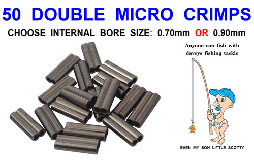 Double micro crimps coarse - 50,