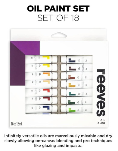Reeves oil paint - paint, 12ml