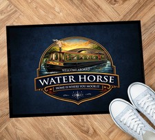 Personalised Barge Boat Mat
