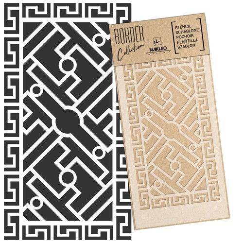 Reusable stencil border - stencil,