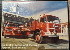 Vintage Fire Engine 500 Piece