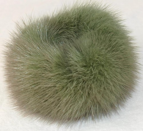Mink fur hair - mink, tie