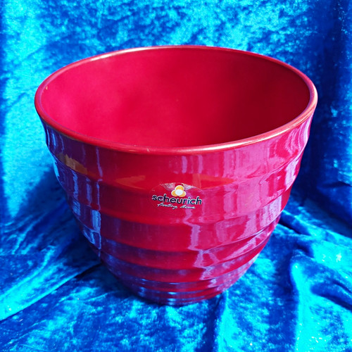 Scheurich red glossy ceramic - red,