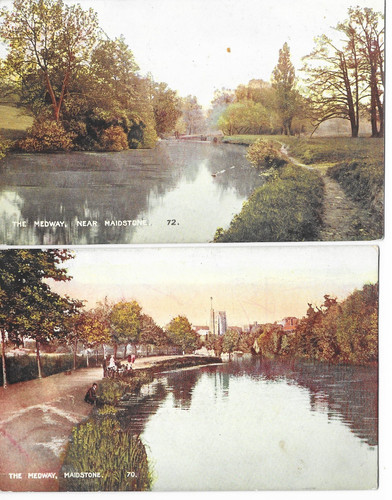 Postcard maidstone views - ,