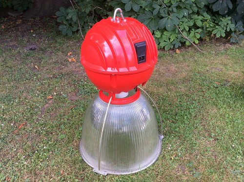 Antique industrial lamp