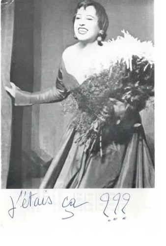 Lucienne boyer photograph - lucienne, on