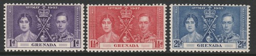 Grenada 1937 coronation - grenada, sg