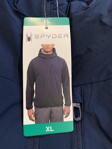 Spyder jacket mens large grey - mens,