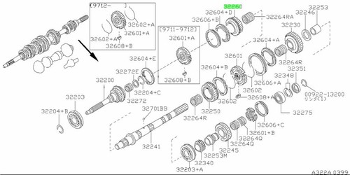 Gear assembly third for - assembly,,