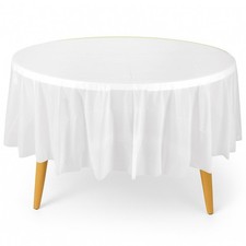 84" Large Round  Plastic Table