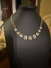 Rivoli Rhinestone Necklace 14
