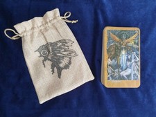 The Faeries' Oracle - No Box - With a Guidebook & Beautiful Bag By Angela Tubb