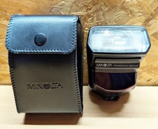 Minolta Program 3200i Shoe Mount Flash Working for Dynax 35mm Film SLRs