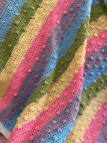 Handmade crochet blanket - handmade,