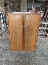Small 1950s Wardrobe With Shelves