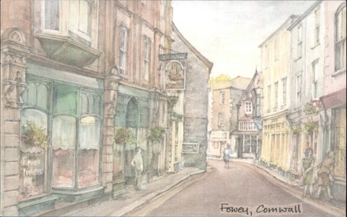 Vintage fowey cornwall - vintage,