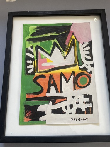 Jean michel basquiat original - jean,