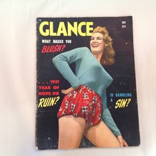 Vintage Dec 1951 GLANCE