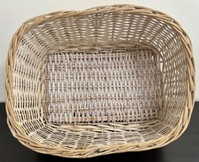 Unbranded Hand-woven Wicker Gift Idea 18cm x 34.5cm x 44cm Hamper/Storage Basket