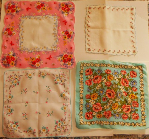 Vintage hankies women - hankies, women's
