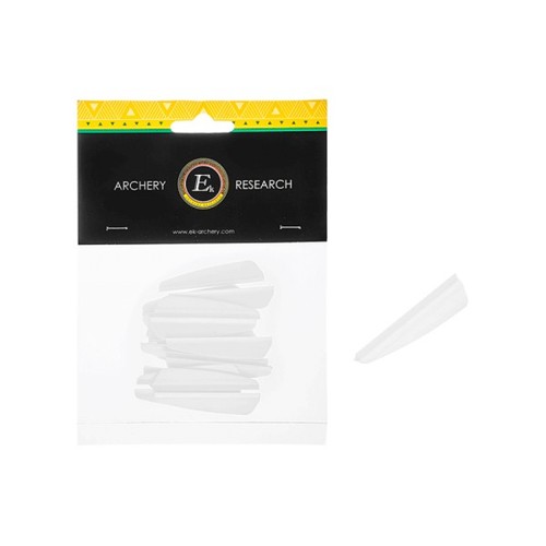 Archery white revo vanes - archery,