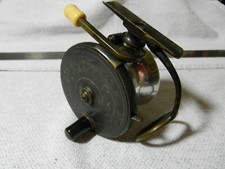 Scarce Vintage Malloch Erskine Patent 4'' Multiplying Sidecaster Fishing Reel