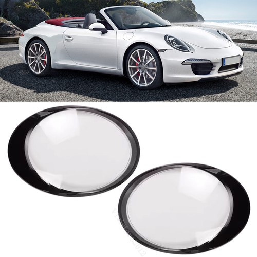 Pair headlight headlamp lens - pair,