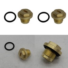 2Packs Auto Brass Diff Filler Plug Kit for Land Rover Discovery 2 Td5 & V8